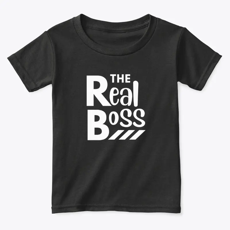 The Real Boss-Family crewneck Sweatshirt