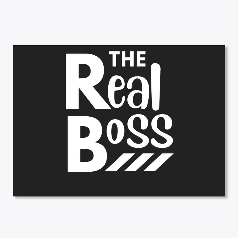 The Real Boss-Family crewneck Sweatshirt