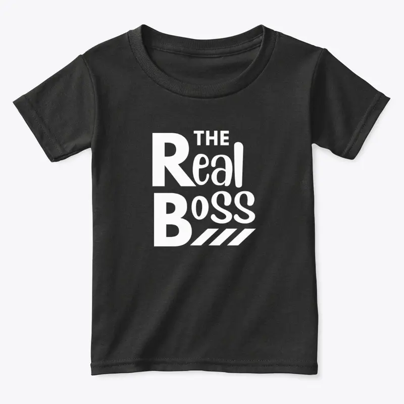 The Real Boss-Family crewneck Sweatshirt